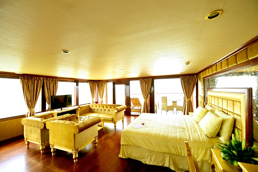Hạng phòng Suite du thuyền Golden Cruise