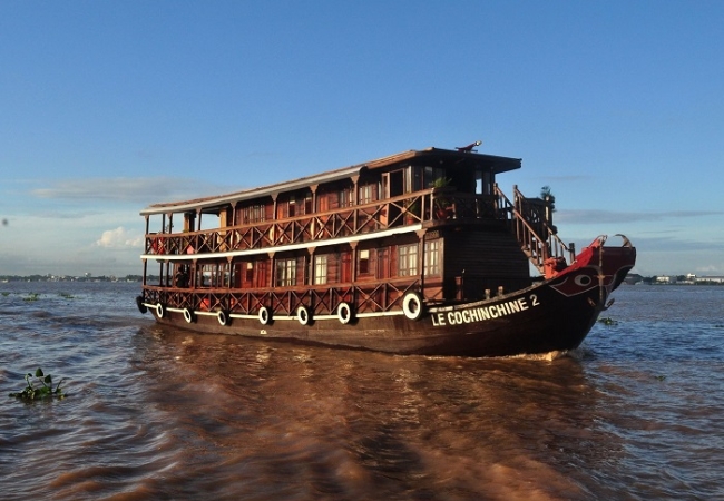 Du thuyền Le Cochinchine khám phá sông Mekong