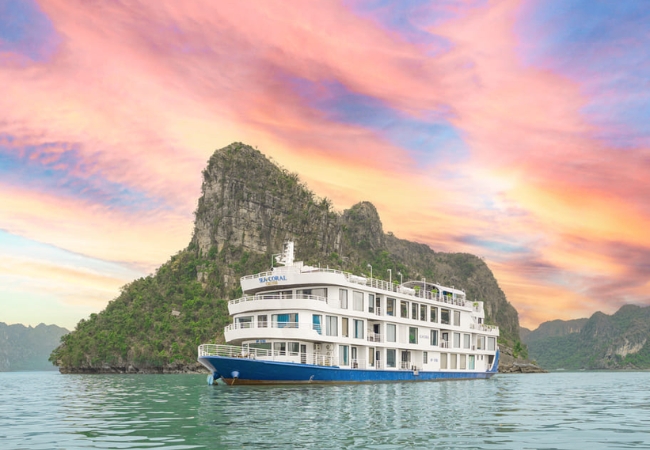 Du thuyền Sea Coral: Đẳng cấp nghỉ dưỡng 5 sao