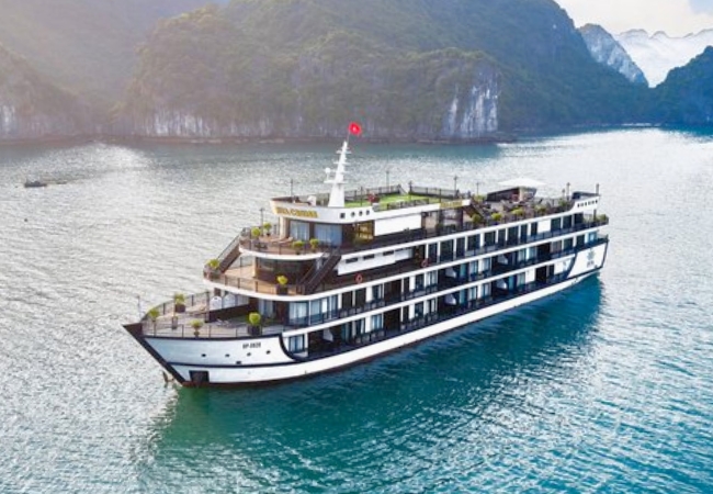 Du thuyền Rita Cruise Hạ Long: Đẳng cấp nghỉ dưỡng 5 sao